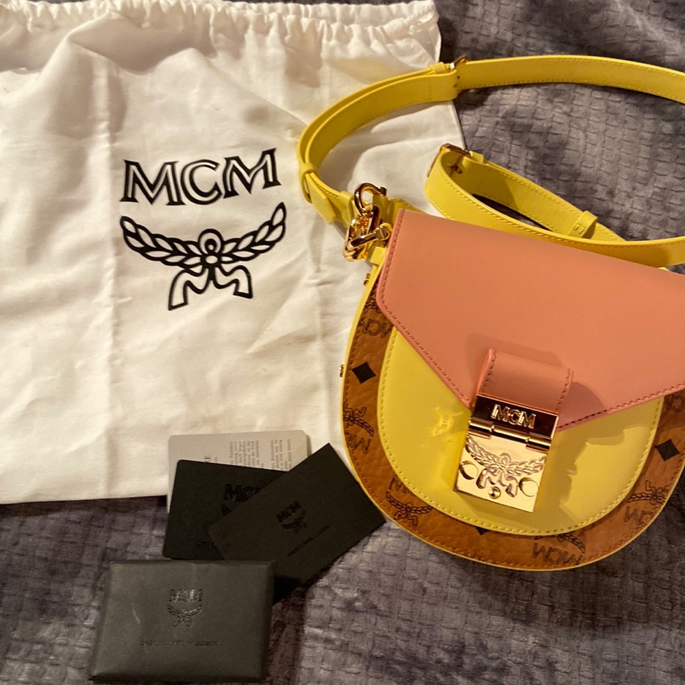 Mcm round bag